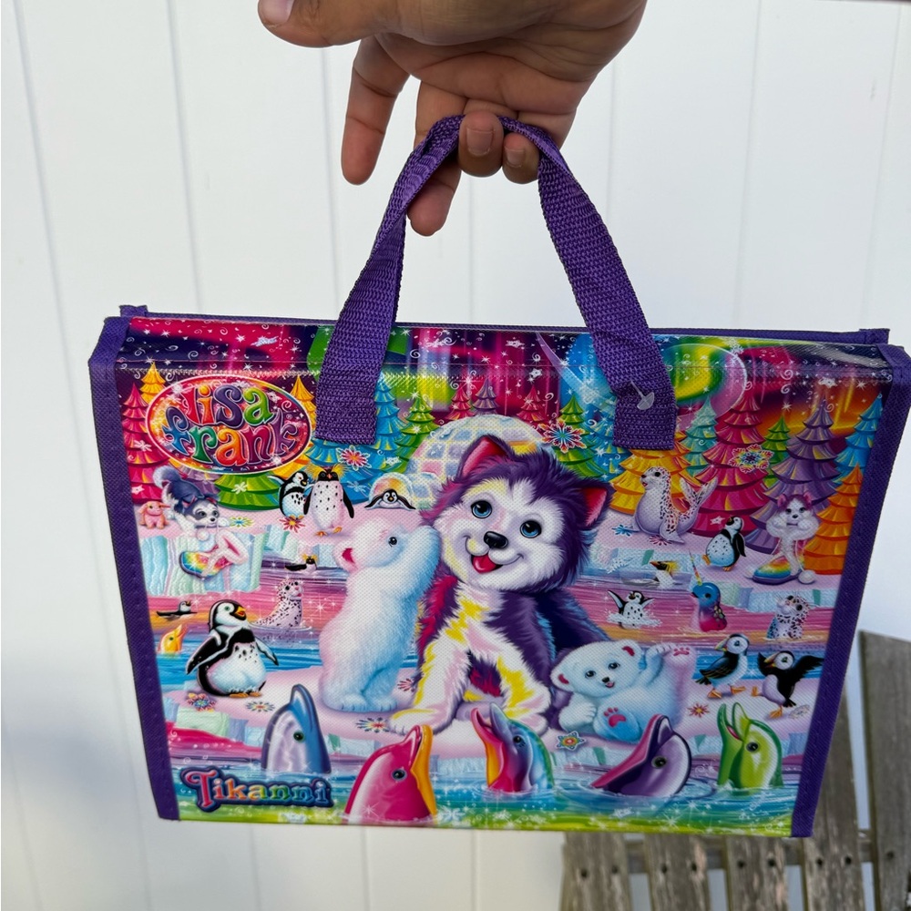 Lisa Frank Tikanni Trifold Portfolio On The Go Portfolio With Coloring Book W